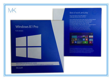 Windows 8,1 pro 32 activation en ligne au détail de Windows de pleine version de 64 bits pro