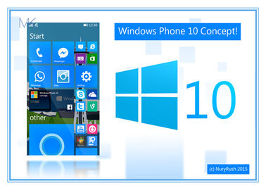 Win10 pro OEM 64bit Microsoft Windows les 10 anglais 32bit du système d'exploitation