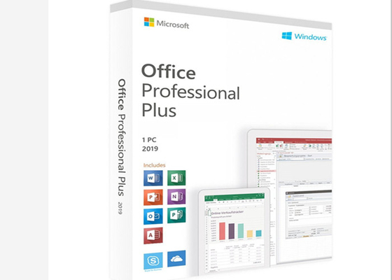 1pc plus professionnel du bureau 2019 compatible avec Word Excel PowerPoint OneNote Outlook
