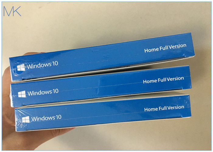 Système d'exploitation à la maison 32 de Microsoft Windows 10 et boîte 64-bit de vente au détail d'entraînement d'instantané d'USB