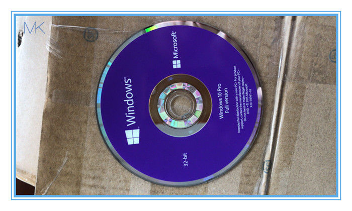 Pro plate-forme de disque de PC de bit de la clé 32 d'OEM du MS Windows 10 avec le code de sécurité