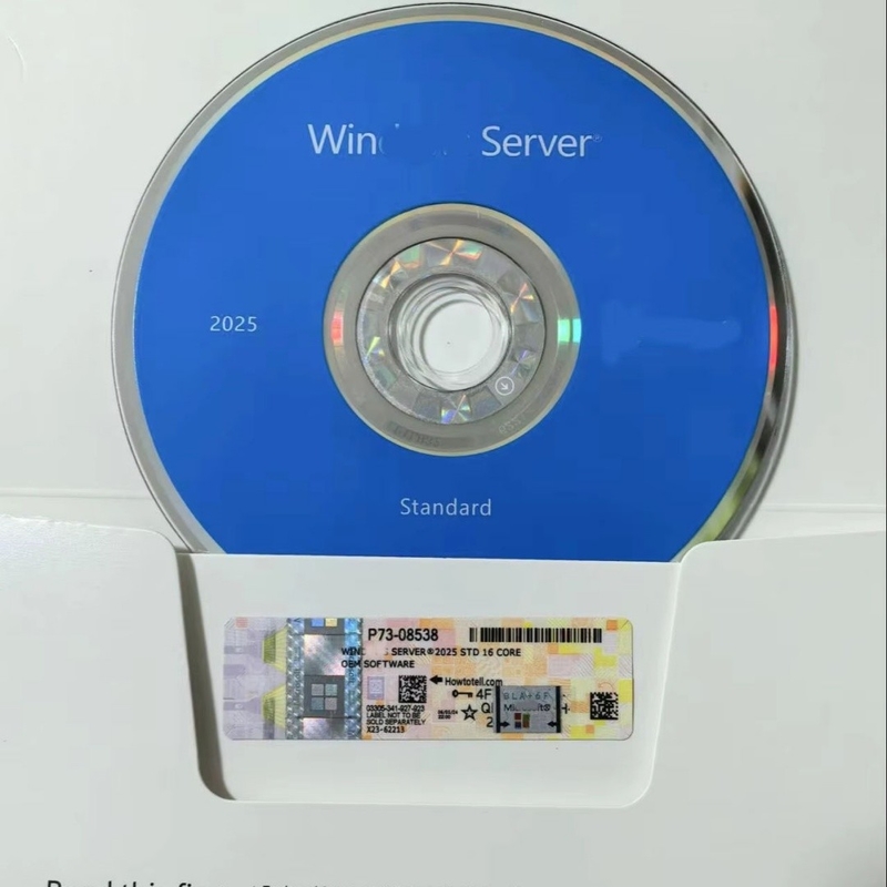 12 To Support de mémoire virtuelle maximale et virtualisation Hyper-V MS Server 2025 STD pour les achats B2B