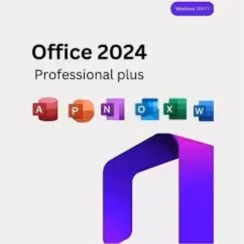 Intégration avec les services cloud OneDrive Microsoft Office 2024 Professional Plus pour le système d'exploitation Windows