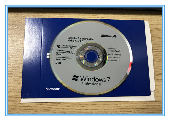 OEM 1PK DSP OEI DVD de bit de SP1 64 de hausse de Microsoft Windows 7 de l'anglais en ligne