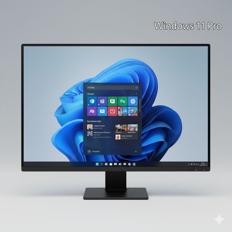 Windows Operate System Microsoft Win 11 Pro Upgrade Providing At Least 64GB Storage Space Tailored for Business and Workflow Management