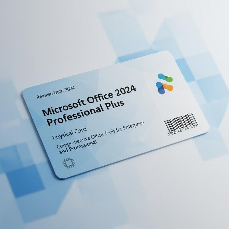 Date de sortie 2024 Microsoft Office 2024 Professional Plus Carte Physique Outils Office Complets pour Entreprise et Professionnels